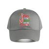 Jesus Is The Reason Christmas Candy Cane Decor Baseball Cap Fashion Unisex Sunhat Womens Outdoor Sports