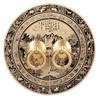 Винтажная латунная ручка для ящика 11 см Винты в комплекте Ручка для шкафа Антикварная ручка Шкафы