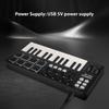 MIDI Keyboard Controller Beat Maker Machine 25 Keys MIDI Keyboard Portable Arranging Strike Pad