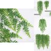 Plastic Grass Wall Hanging With Natural Texture 122cm For Garden Decor And Living Spaces