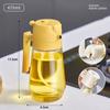 2 In 1 Spray for Olive Oil Spray Sprayer Dispenser Bottle Comfortable Handle Design for Barbecue Air Frying Pan Oven Camping