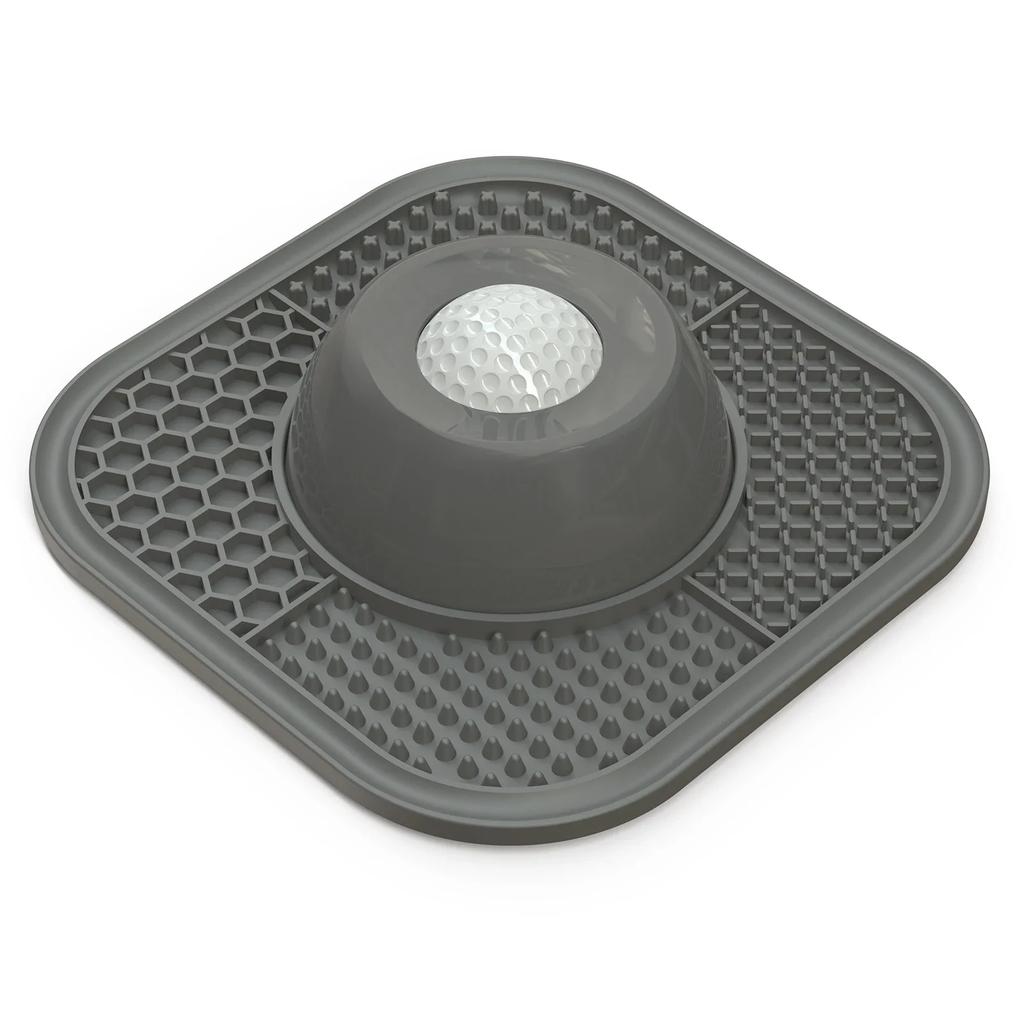 Anti Slip Silicone Slow Feeder With Suction Cup Pet Lick Bowl Licking Feed Scraper Round Ball Rolling Design Liquid Food Bowl