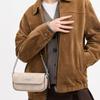 Coach Женская сумка через плечо Hailey Brook Flap 20 с логотипом-застежкой, цвет бежевый CAN70-SVPWH