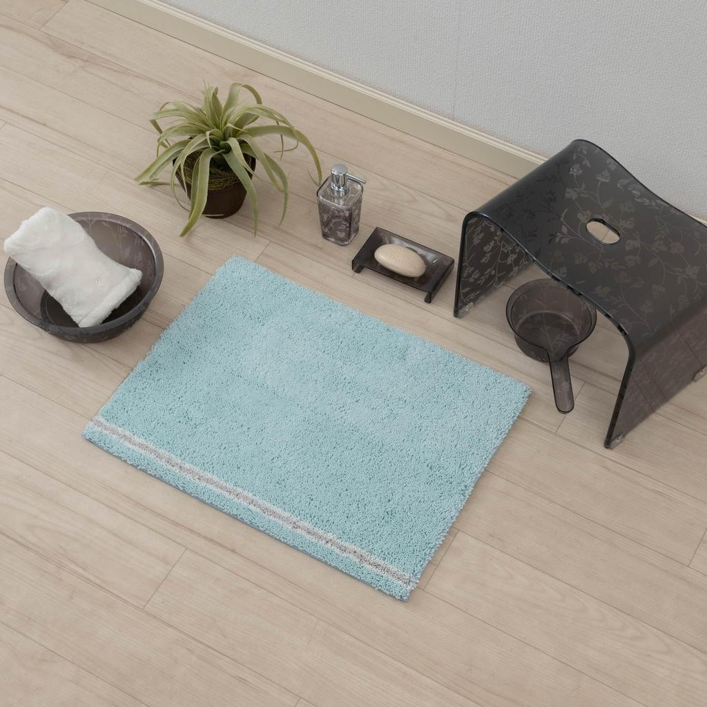 Senko SDS Tornado R Ванна 50 x 70 Удобный продукт 16493 Коврик, Прибл.. см, Серый, Впитывающий, Быстросохнущий, Антибактериальный, Устойчивый к запаху, Под ногами,