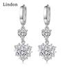 Lindon Zircon Copper Alloy Earrings Drop Earrings For Women Wedding Party Gifts