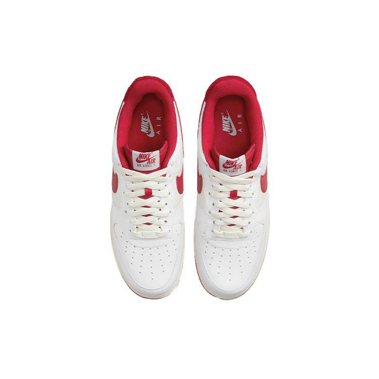Nike Air Force 1 07 LV8 Lettermans Jacket Мужские кроссовки Белый спорт-красный парус DO5220-161