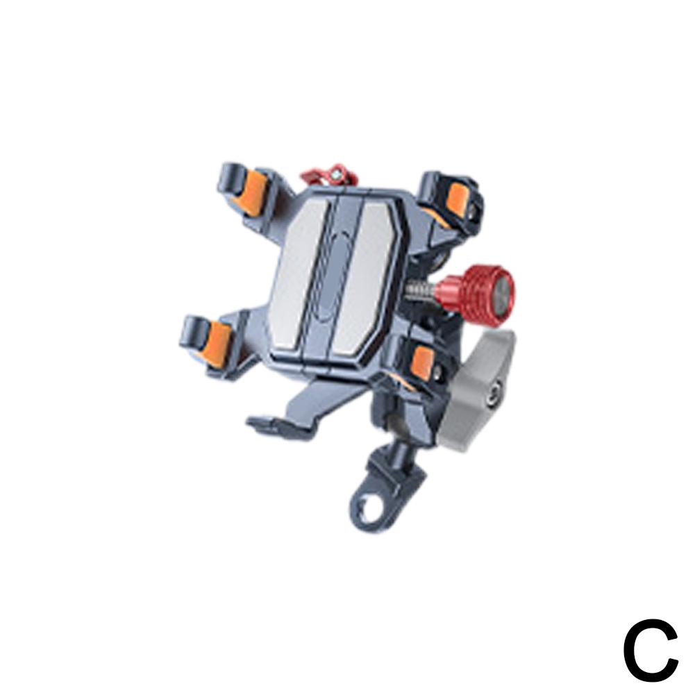 Универсальный держатель для телефона для мотоциклетных аксессуаров 2025 Новый высококачественный сплав Амортизация Держатель для навигации мотоцикла