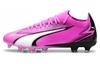Футбольные бутсы Ultra Match Low top AG для искусственного покрытия, износостойкие, унисекс, розово-белые 107754-01