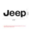1Pcs 3D Metal Stickers Car Body Trunk Decal For Jeep Wrangler Grand Cherokee Avenger Wagoneer Compass Gladiator Patriot Renegade AMU1