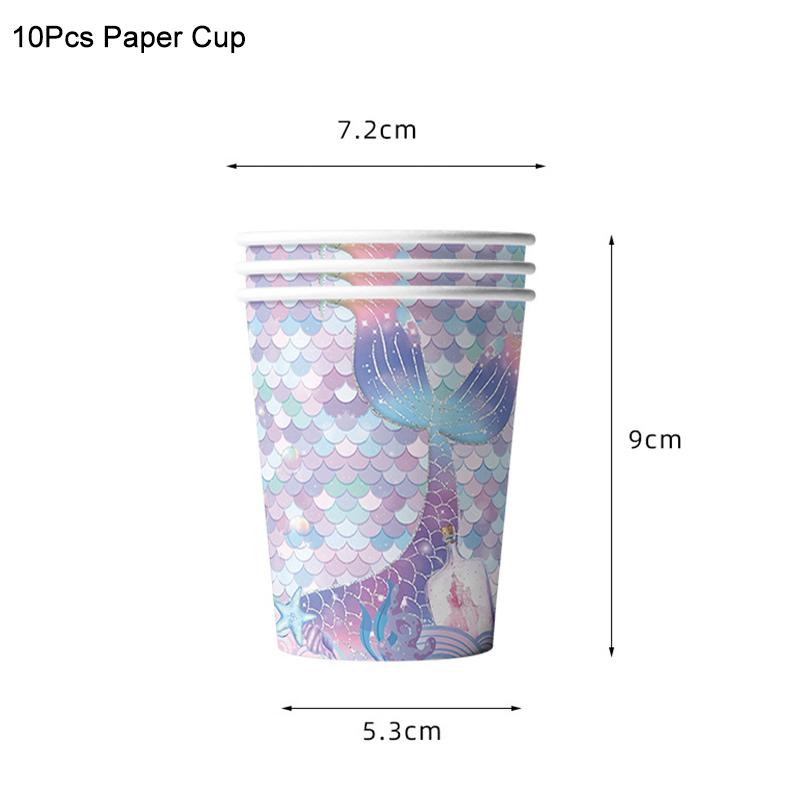 Воздушные шары «Русалочка» для вечеринки, 32 дюйма, воздушный шар из фольги с номером, детские украшения для дня рождения, декор для детского душа, гелиевые шары