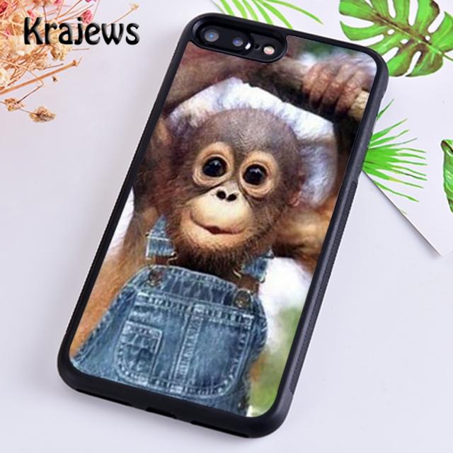 МИНЛЫЙ ОРАНГУТАН обезьяна МАЛЫШ 1 Чехол для телефона Cover For iPhone 17 Air 16 15 14 plus 12 13 pro max coque Shell Fundas