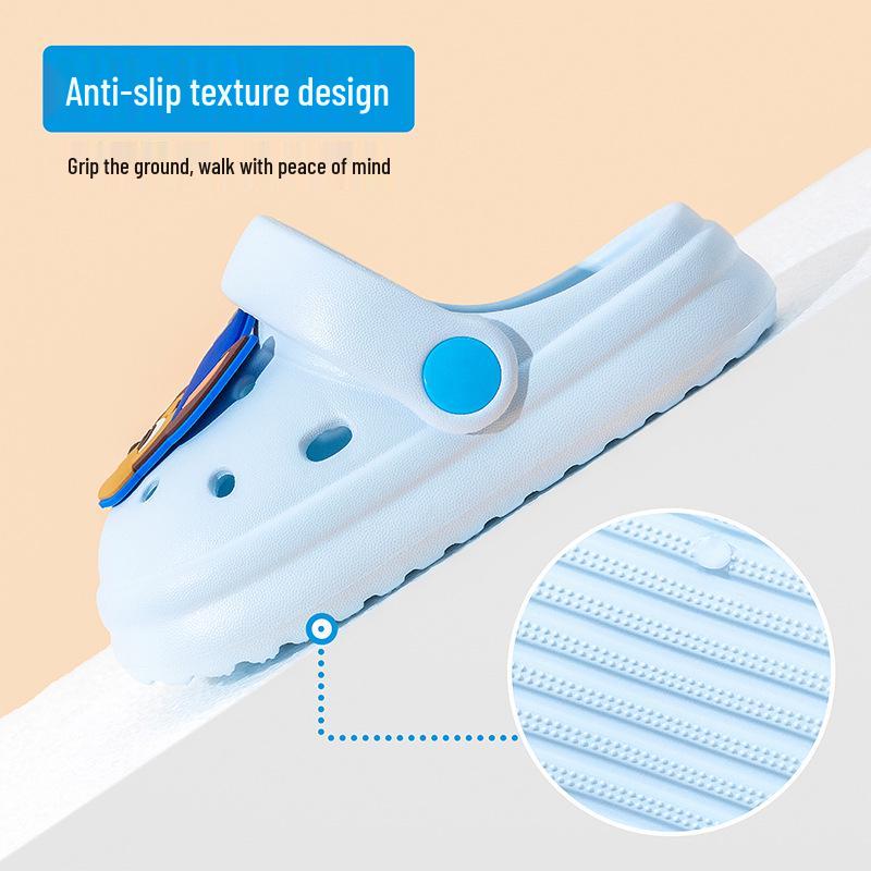 Нескользящие детские тапочки Щенячий патруль - Летние кроксы с мягкой подошвой для мальчиков и девочек