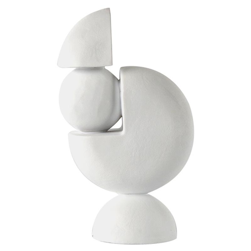Современные минималистские абстрактные скульптурные украшения, персонализированные и креативные украшения для дома в скандинавском стиле, предметы мебели для образцовых комнат