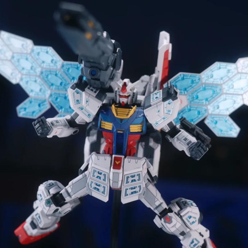 Новый Hg 1/144 Rx-78F (Оборудование «Стеклянное перо» Ex-001) Экспо Осака Yokohama Сборная модель Набор для сборки Фигурки Действия Коллекционные Игрушки