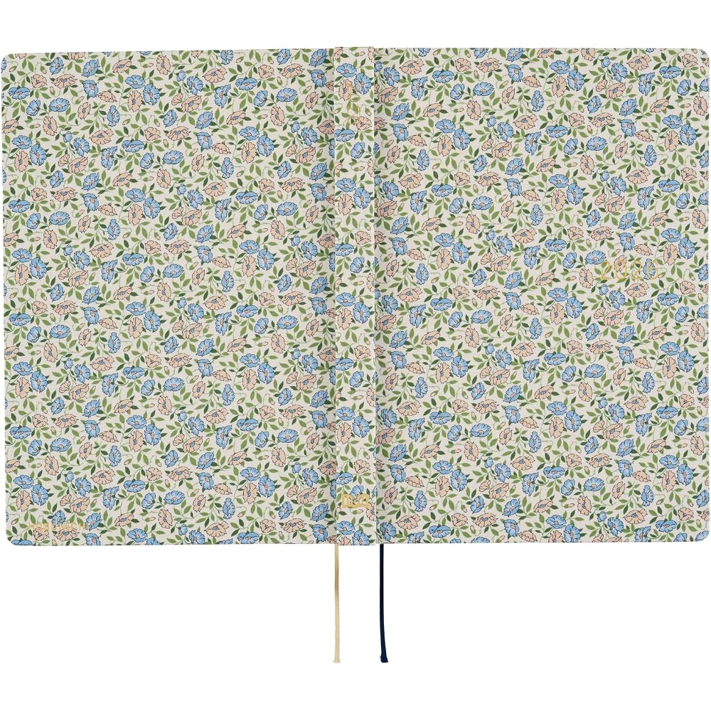 Hobonichi Notebook 2026 HON LIBERTY FABRICS/Sasha Kiora [A5/1 day 1 page/January/Monday start]