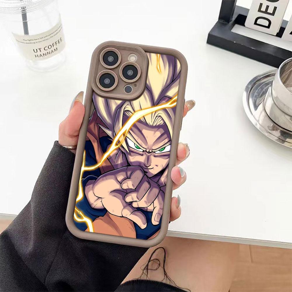 D-Dragon Ball Z Super Saiyan Phone Case For Redmi NOTE 15 13 14 8 9 9S 10 10S 11 11S 11T 12 12S PRO PLUS TPU Case DIY Capa Cover