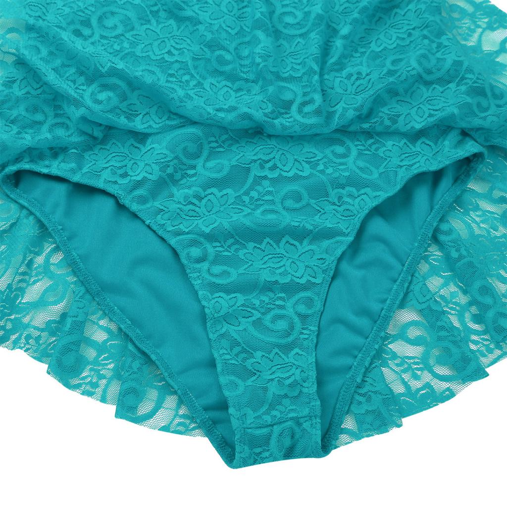 Женский кружевной купальник с цветочным принтом для балета и танцев, костюм с рукавами для фигурного катания на коньках