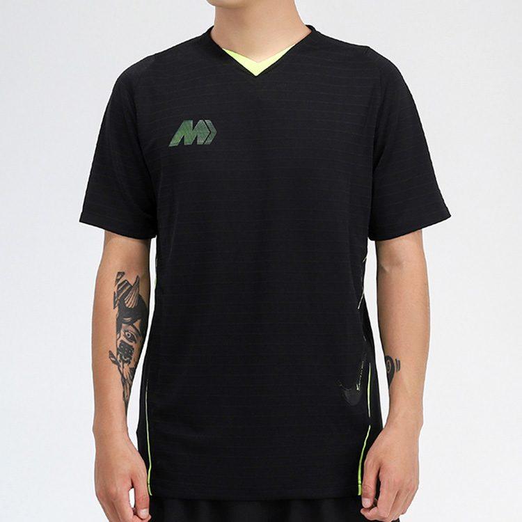 Nike Футболки Мужские Черные С V-образным Вырезом Тонкие Прямого Кроя CK5604-010