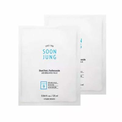 ETUDE Soon Jung Пантенозидная тканевая маска - 2 шт.