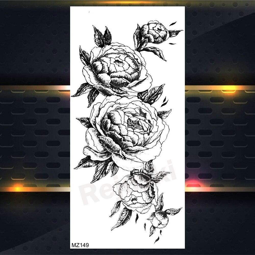 Временные татуировки с изображением орла для мужчин и женщин, волк, черное животное, татуировка, тигр, лесной лось, геометрия, гора, поддельные татуировки, скорпион, руки, руки