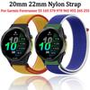 Нейлоновый ремешок 20 мм 22 мм для Garmin Forerunner 165 55 265 965 570 970 Браслет для Garmin Venu 4 45 мм/Vivoactive 6 5/Active 6