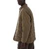 Uniqlo X White Mountaineering Коллаборация Осень/Зима 23 Модная Приталенная Повседневная Для Поездок На Работу Стойка Воротник Теплая Пуховая Куртка Унисекс Верхняя Одежда Коричневый 459677-35