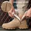 Защитная обувь Мужские зимние ботинки Теплые зимние рабочие ботинки Мужская защитная обувь со стальным носком с защитой от ударов Мужская рабочая обувь Сапоги для сварщиков с защитой от искр