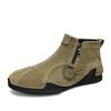 Men's Leather Shoes Casual Sneakers Plus Size 39-46