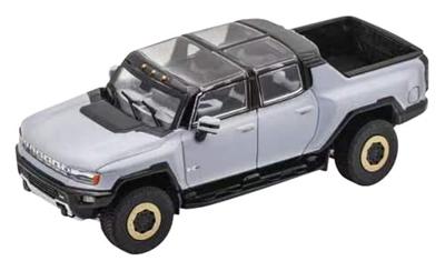 Продукты Gaincorp Масштаб 1/64 Пикап GMC Hummer EV (LHD) Серый, Готовая модель KS038-218