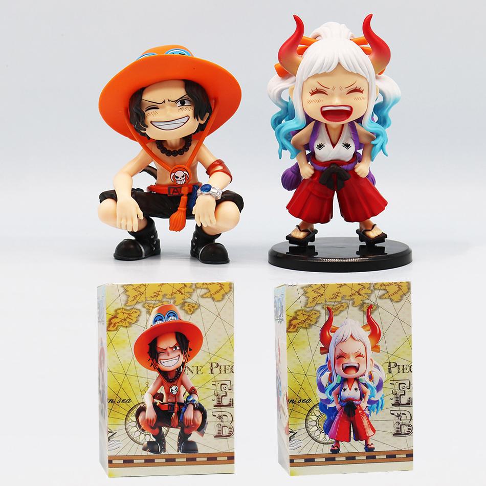 Серия Аниме-Мерчандайза One Piece Луффи Зоро Санджи Q-Версия Сидячая Поза Детская Модель Фигурка Игрушка Подарок Коллекционные Предметы