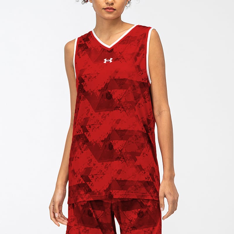 Under Armour Баскетбольная майка мужская Красная 21500108-600