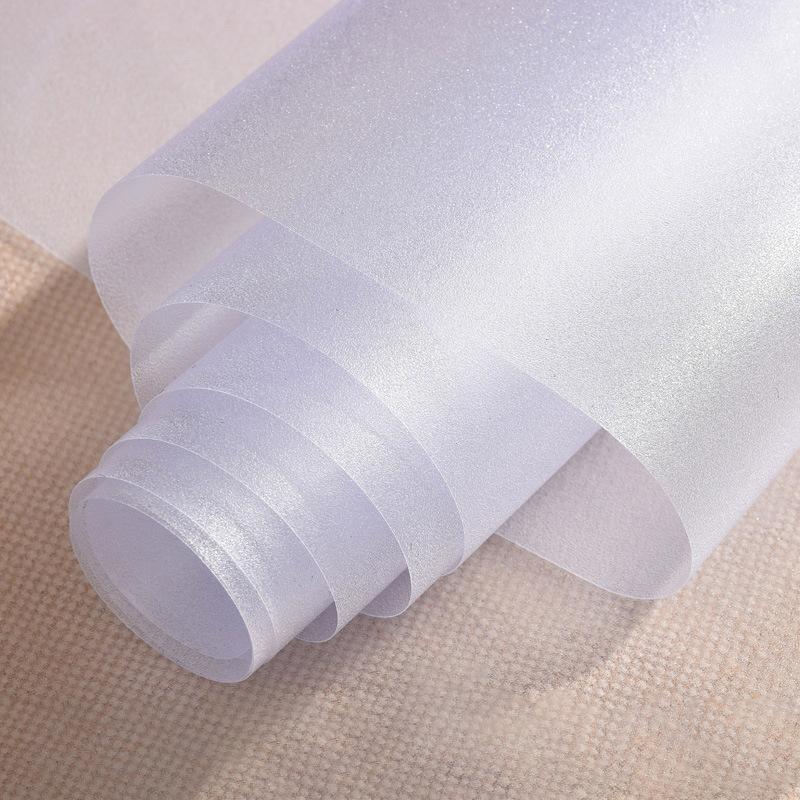 10 м ПВХ оконная наклейка из чистого матового стекла, декоративная домашняя самоклеящаяся пленка для гостиной, туалета, ванной комнаты