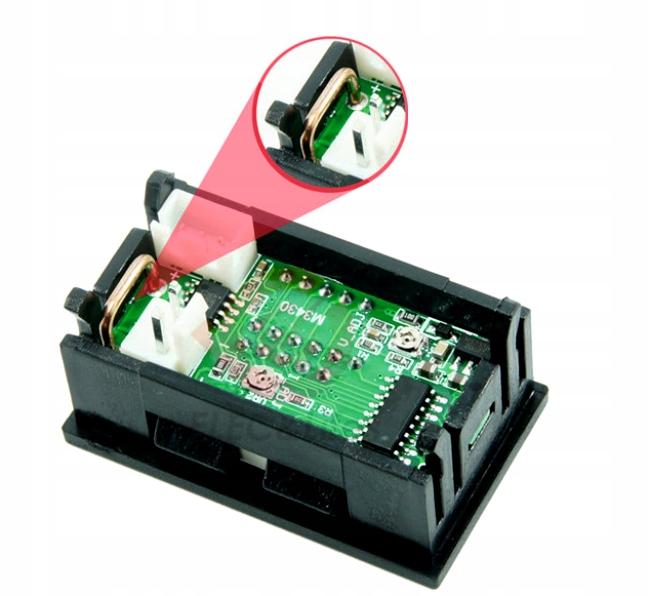 VOLTMETER AMMETER DC 10A 100V direct current