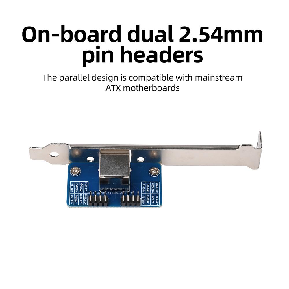 LCKVM PCIE Adapter Board ATX Power Module Computer Remote Control Expansion Board Desktop PC Hardware DIY Assembly Accessory