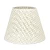 PE Woven Table Lamp Shade Beige Wear Resistant Woven Lamp Cover for E27 E14 Caliber Lampholder