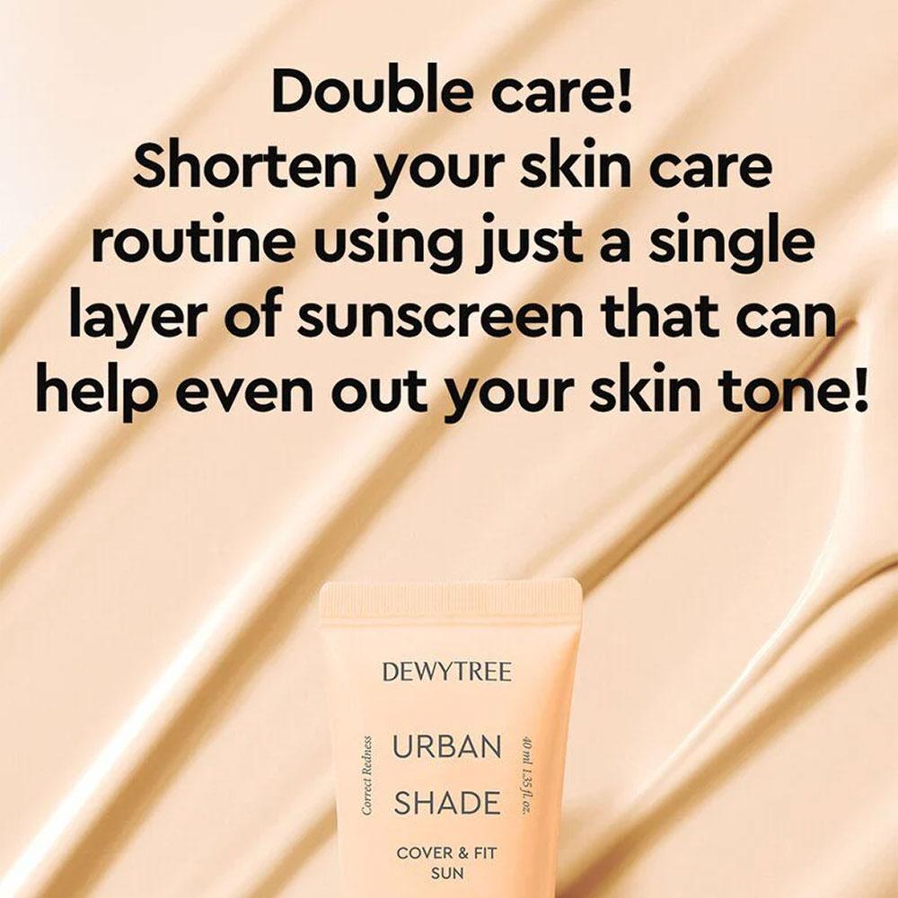 DEWYTREE Urban Shade Cover & Fit Sun 40 мл (SPF50 +)