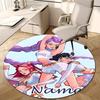 Personalized K-KPop Demon Hunters Round Chair Office Rug - Perfect for Mat, Office Chair & More - Ideal Gift for Birthdays and Holidays
