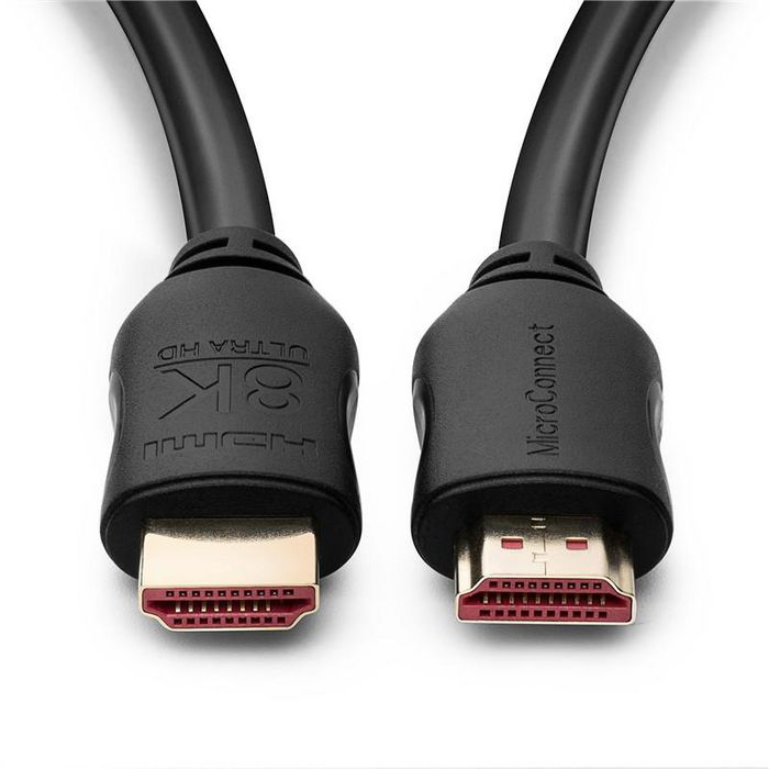 Microconnect Hdmi 2.1 8K 120Hz 48Gb/S Black 4M