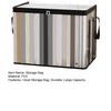 yangyizhi Clothes Storage Bag, Transparent Large Capacity Book Organizer, with Zipper And Handle Design, Portable Bag for Home Dormitory