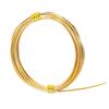 0.6mm,0.8mm,1.0mm 6M Square Copper Wire Half Hard Yellow Brass Wire for Jewelry Beading Craft Work