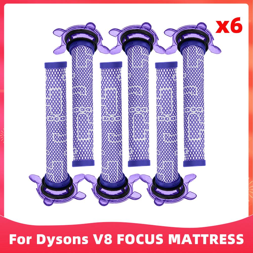 Подходит для ( Dyson V8 FOCUS MATTRESS ) Запасные части Аксессуар для пылесоса: предварительный и постфильтр