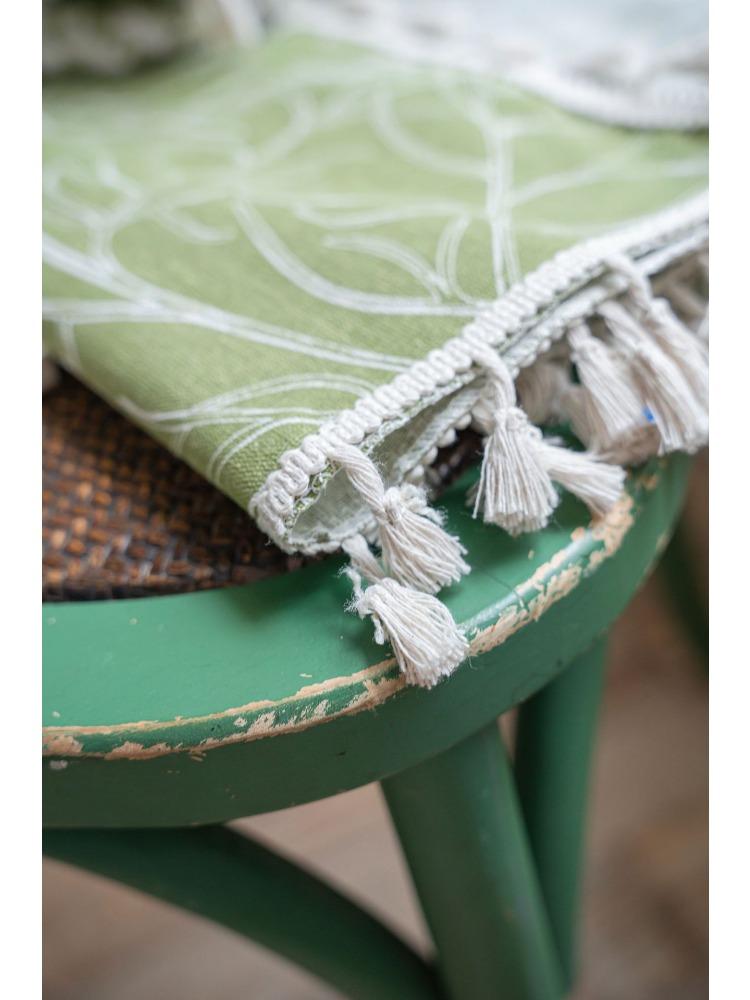 Green Leaf Half Blackout Kitchen Curtain Partition Curtain Bay Window Light Transmission For Living Room Bedroom Bay Window Dining Room Or Kitchen Bar