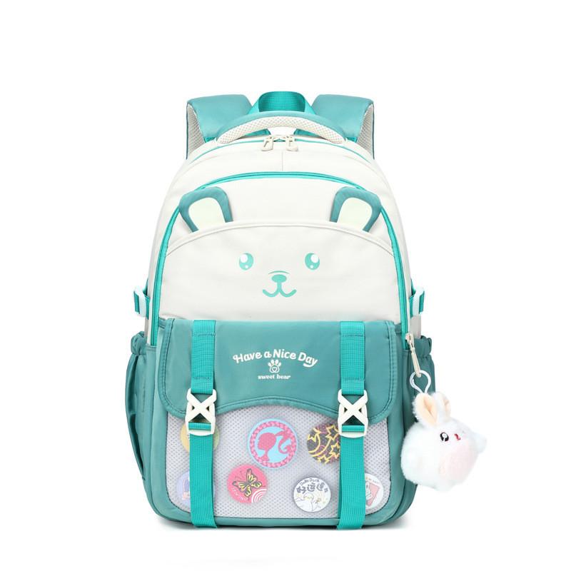 Cartoon Capacity Large Backpack Student Backpack Womens Leisure Use Educational