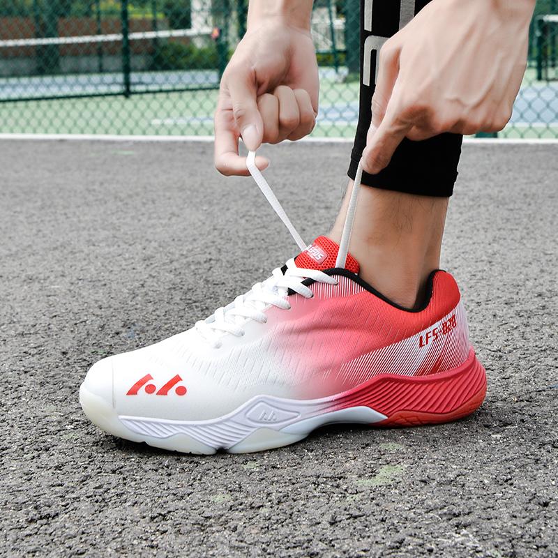 36-46 High-quality Shock Absorption Anti-skid and Wear-resistant Badminton Shoes Tennis Shoes Volleyball ShoesCasual Sports Shoes