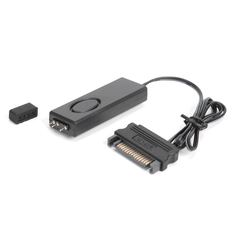 1-6 шт. 3-контактный к SATA Power HUB Адаптер 5V ARGB Контроллер Легкий RGB Пульты Дистанционного Управления Для Вентилятора Охлаждения Корпуса Светодиодной Ленты