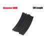Combination Black Color Tubing Wire Heat Shrink Tube Electrical Cable Tubes Wrap Sleeve Assorted