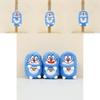 Adorable Cute Plush Doraemon Keychain Soft Toy Bag Charm Stuffed Animal Doll