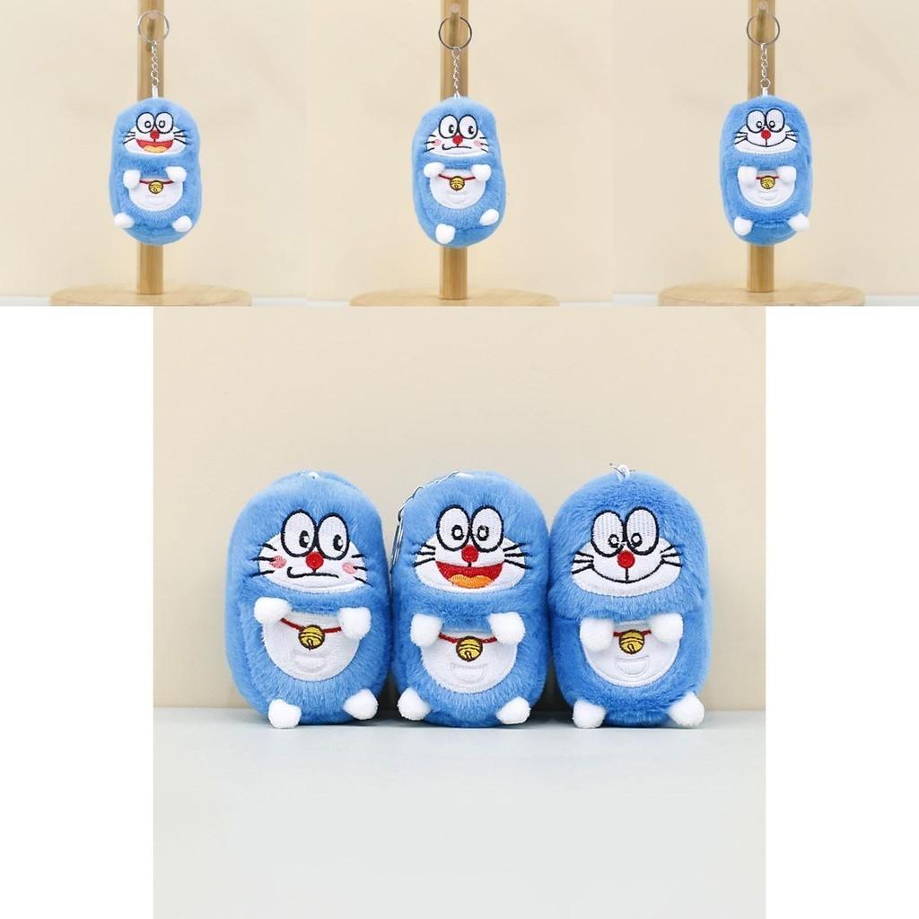 Adorable Cute Plush Doraemon Keychain Soft Toy Bag Charm Stuffed Animal Doll