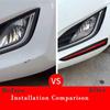 Auto Protection Front Rear Bumper Edge Corner Guards Anti-scratch Stickers Car Decoration Strip