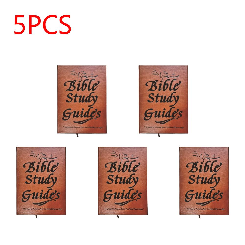 1-5 Pcs Bible Book Summary Guide with Scripture Note & Prayer Reflections Bible Study Guide Bible Book for Men Women Gifts